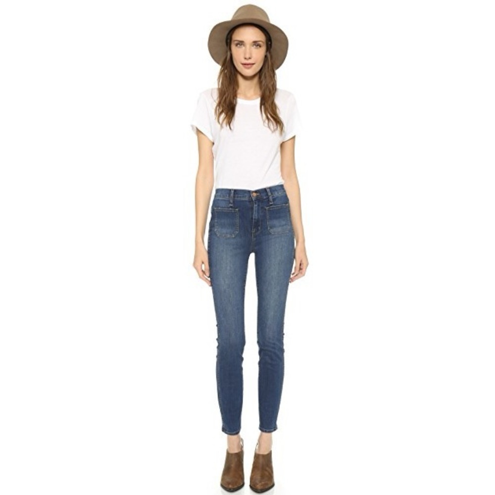 Madewell High Waisted Sailor Jeans